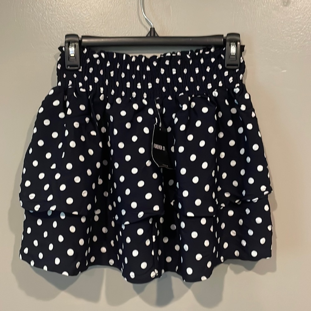 NWT Forever 21 layered mini skirt